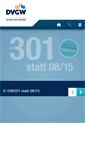 Mobile Screenshot of dvgw-gw301.de